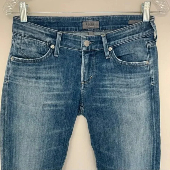 Agolde Chloe Low Rise  Slim Ankle Jeans 26 - Picture 9 of 14